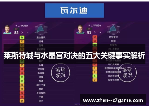莱斯特城与水晶宫对决的五大关键事实解析 莱斯特城与水晶宫对决的五大关键事实解析